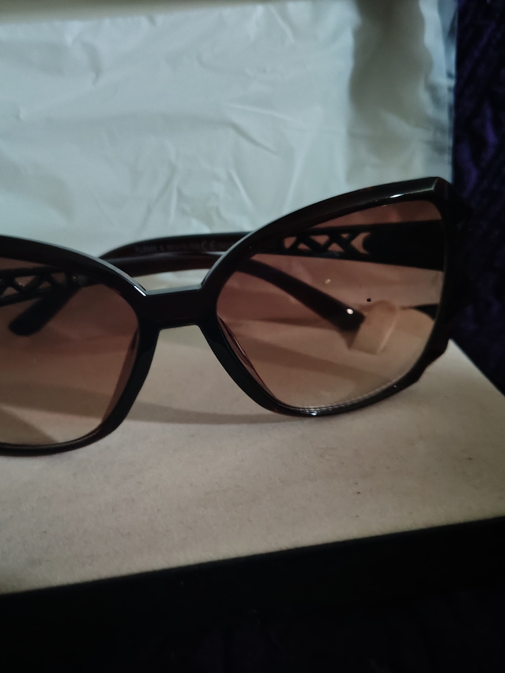 😎 New Classic Black Women's Oversized Butterfly Sunglasses - UV400 😎